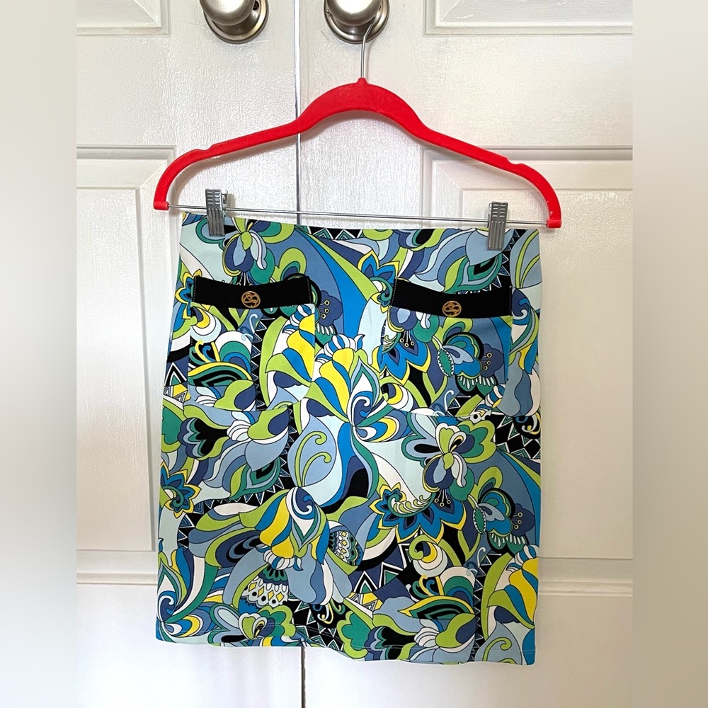 Pucci like print skirt